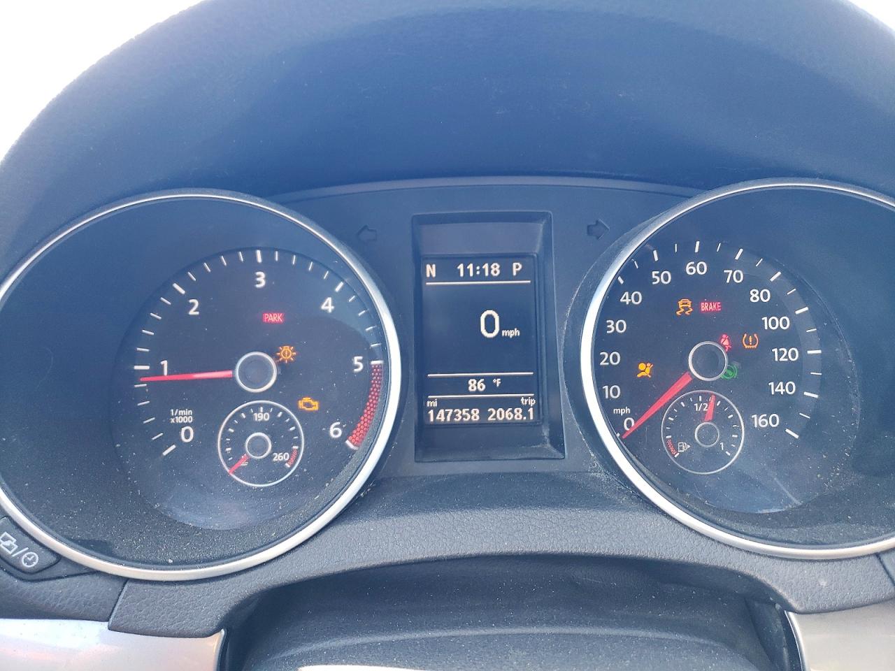 2013 Volkswagen Golf Black vin: WVWDM7AJXDW121773