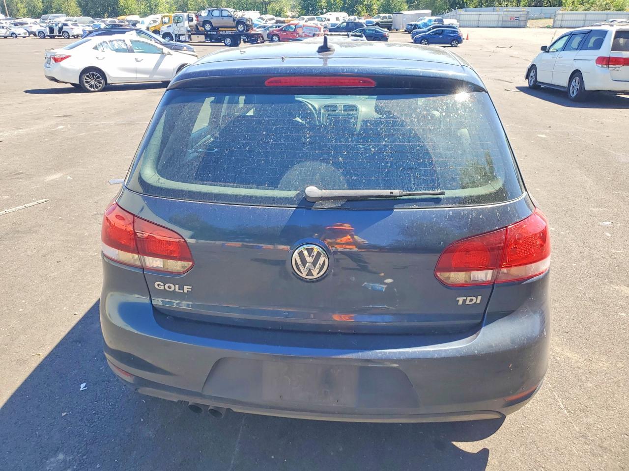 2011 Volkswagen Golf Gray vin: WVWDM9AJ5BW101858
