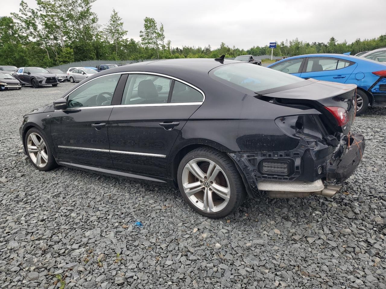 2011 Volkswagen Passat Cc Highline Black vin: WVWDN9AN7BE713436