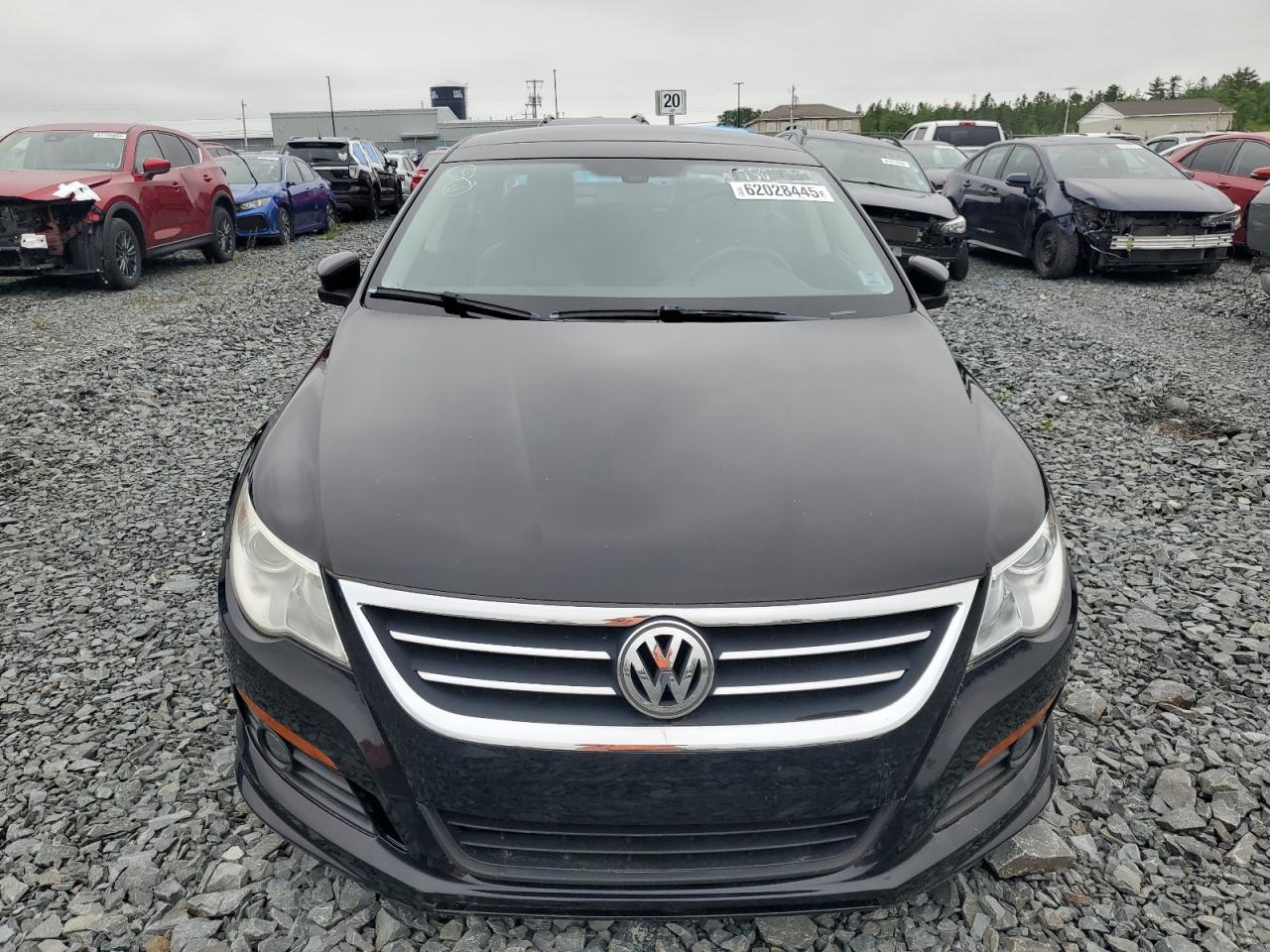 2011 Volkswagen Passat Cc Highline Black vin: WVWDN9AN7BE713436