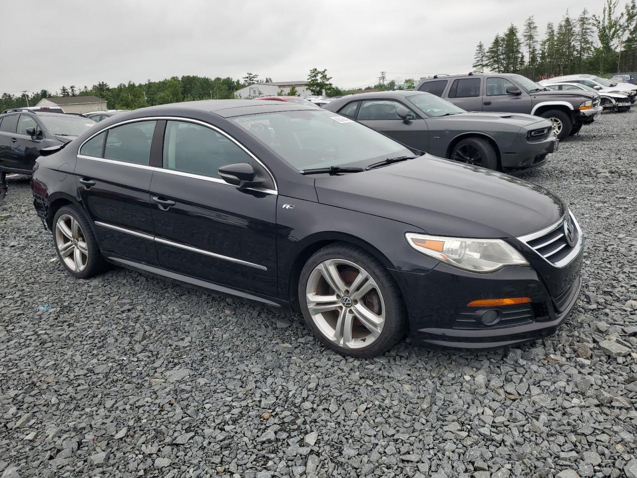 2011 Volkswagen Passat Cc Highline Black vin: WVWDN9AN7BE713436
