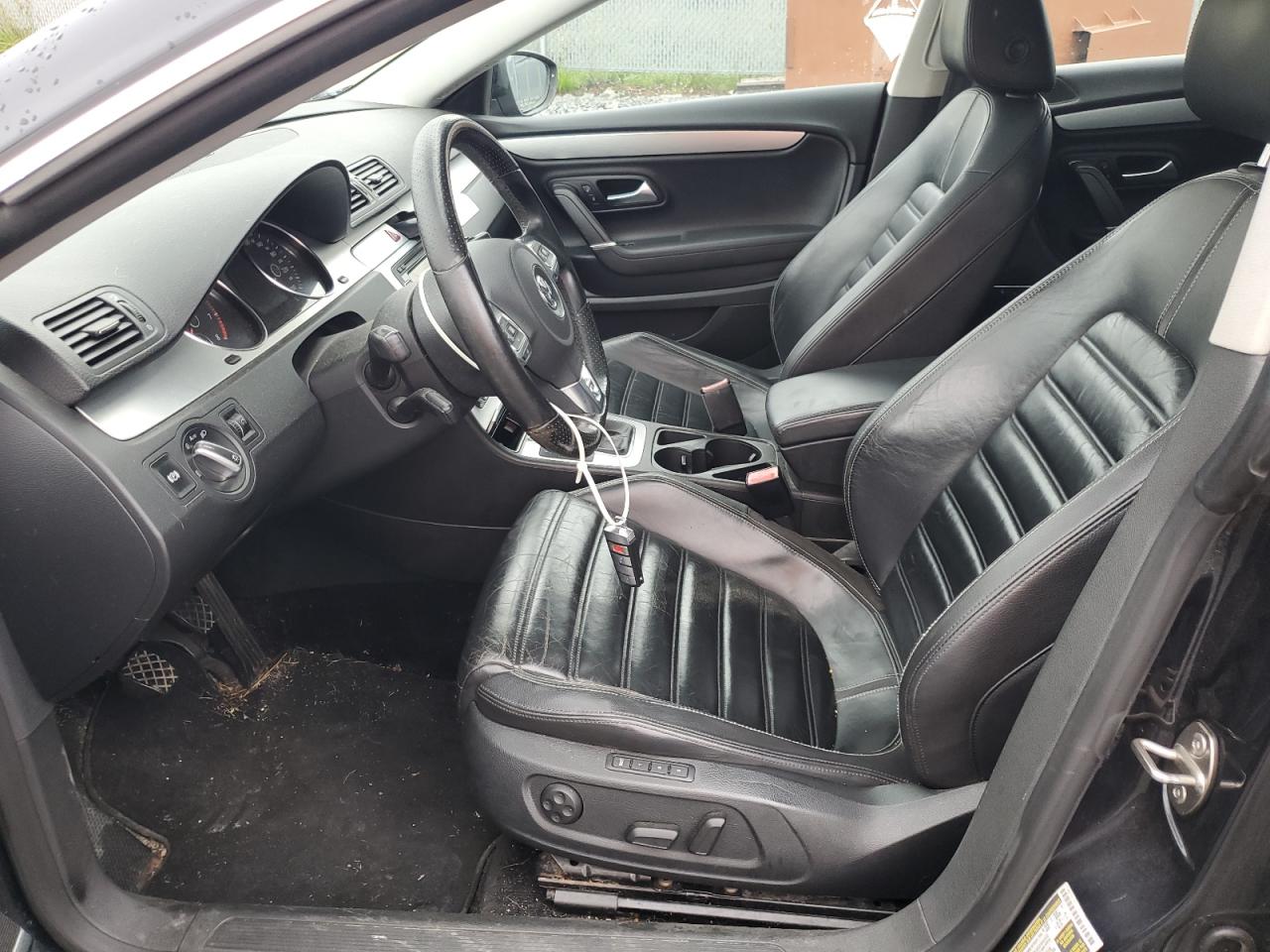 2011 Volkswagen Passat Cc Highline Black vin: WVWDN9AN7BE713436