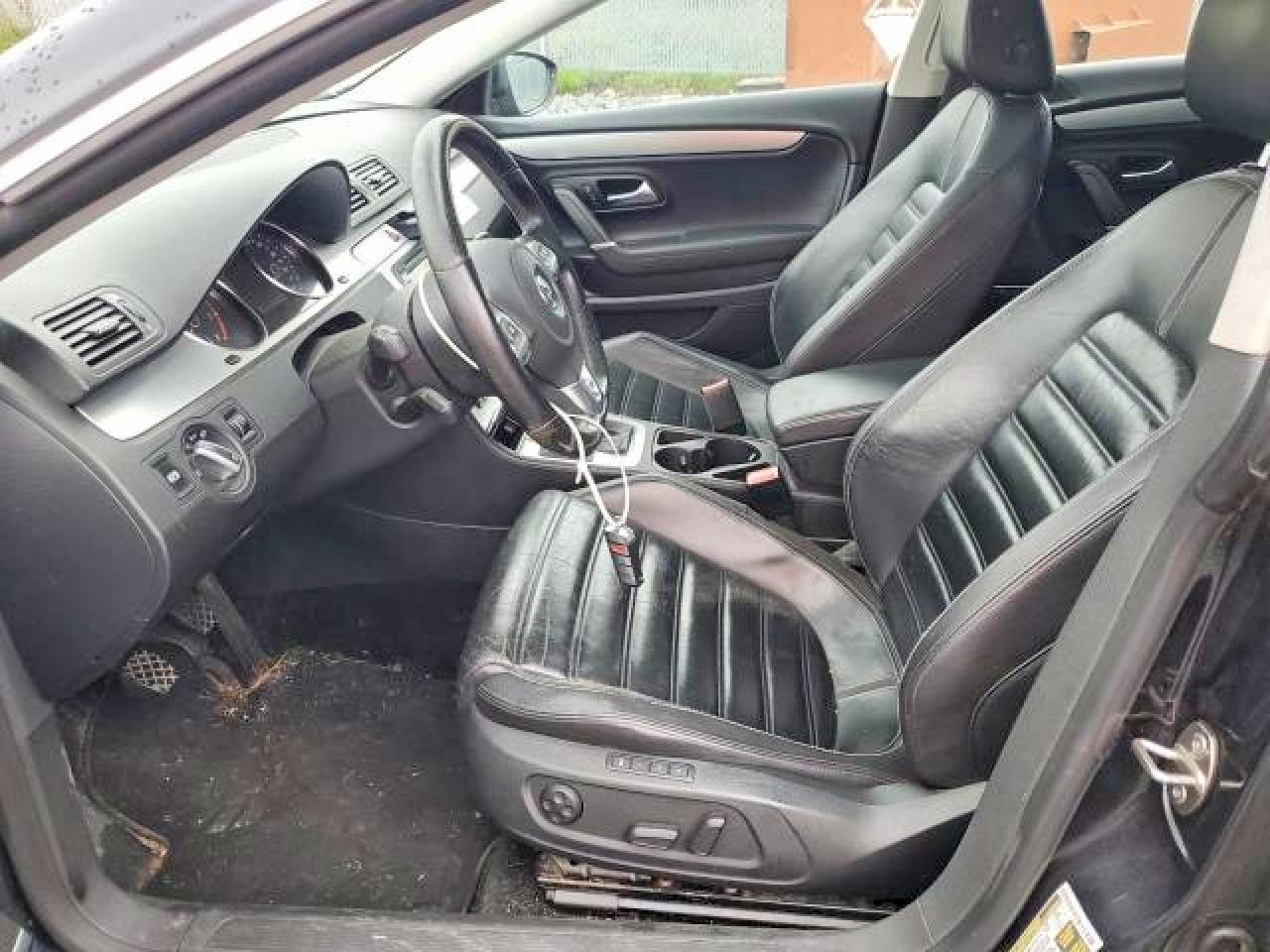 2011 Volkswagen Passat Cc Highline Black vin: WVWDN9AN7BE713436