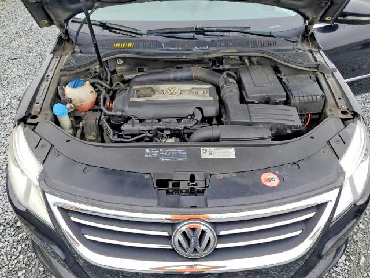 2011 Volkswagen Passat Cc Highline Black vin: WVWDN9AN7BE713436