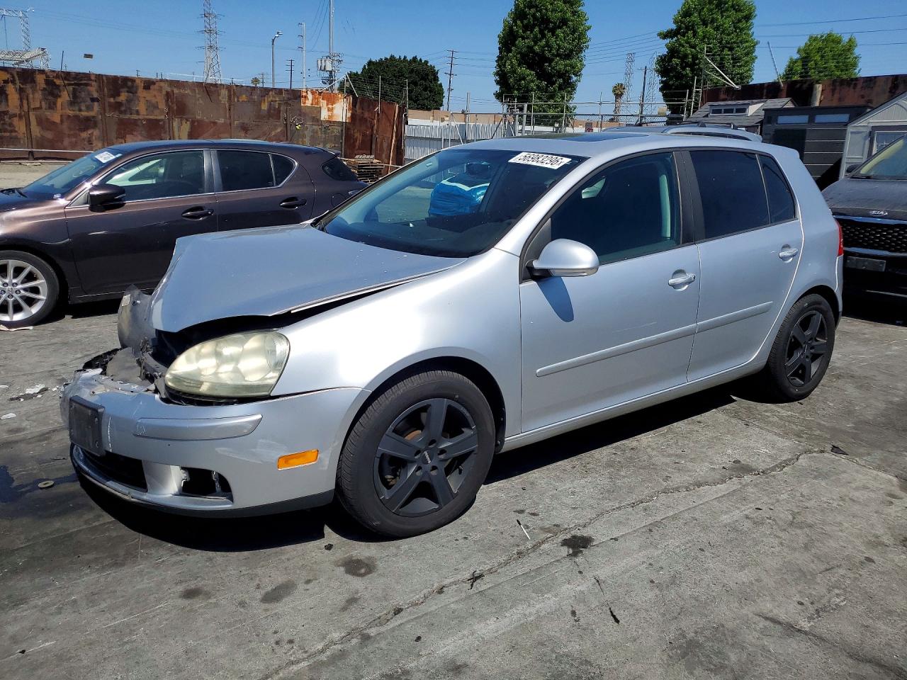 2007 Volkswagen Rabbit Silver vin: WVWDS71KX7W120741