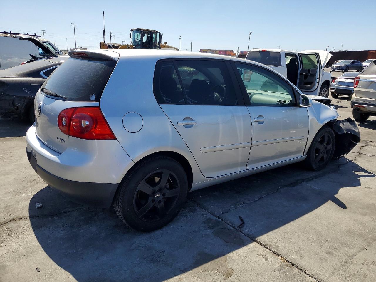 2007 Volkswagen Rabbit Silver vin: WVWDS71KX7W120741