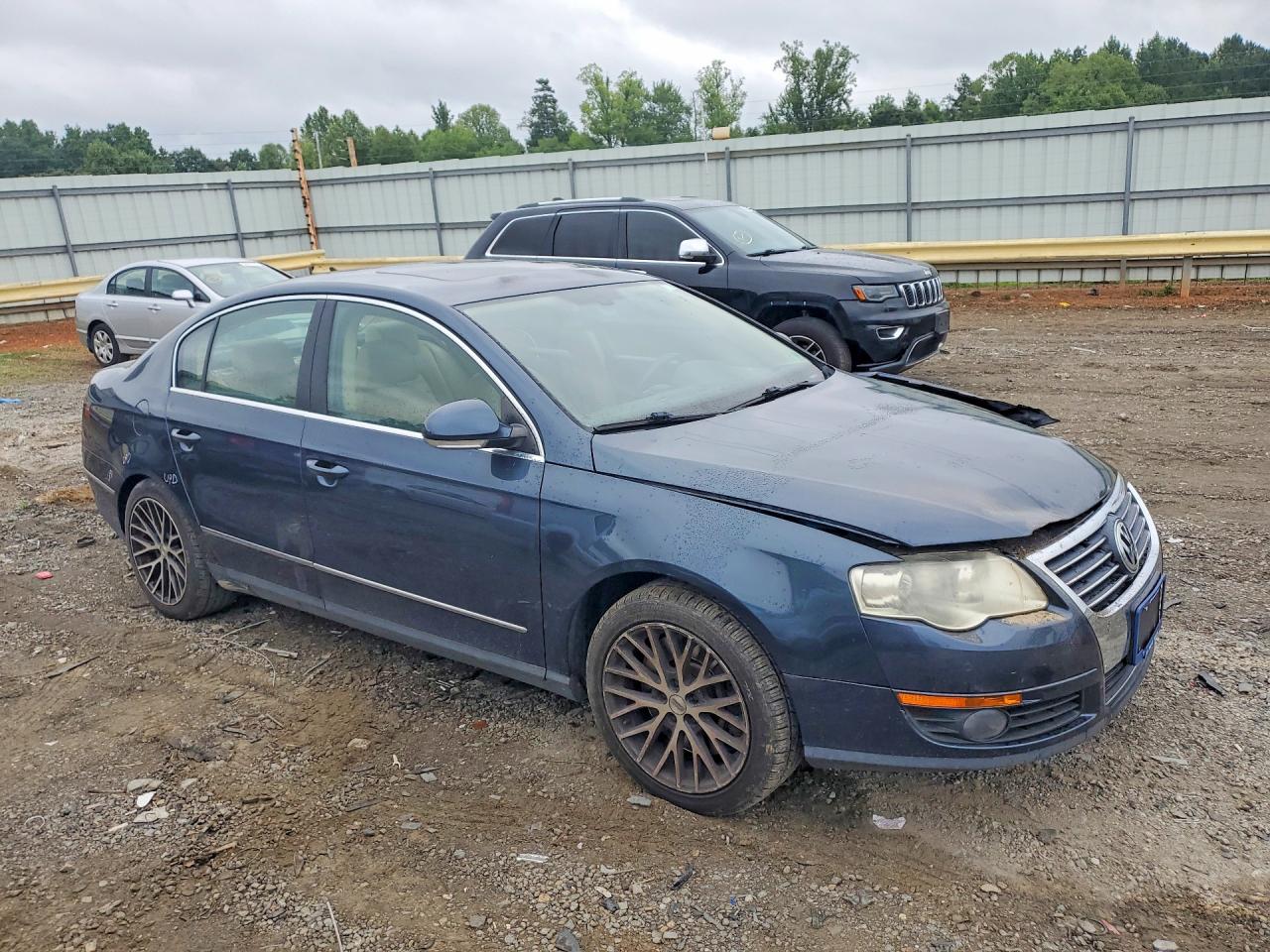2008 Volkswagen Passat Vr6 4motion Blue vin: WVWDU73C18P065740