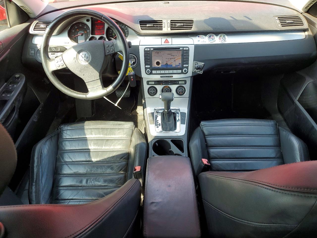 2008 Volkswagen Passat Vr6 4motion Red vin: WVWDU73C88P120698