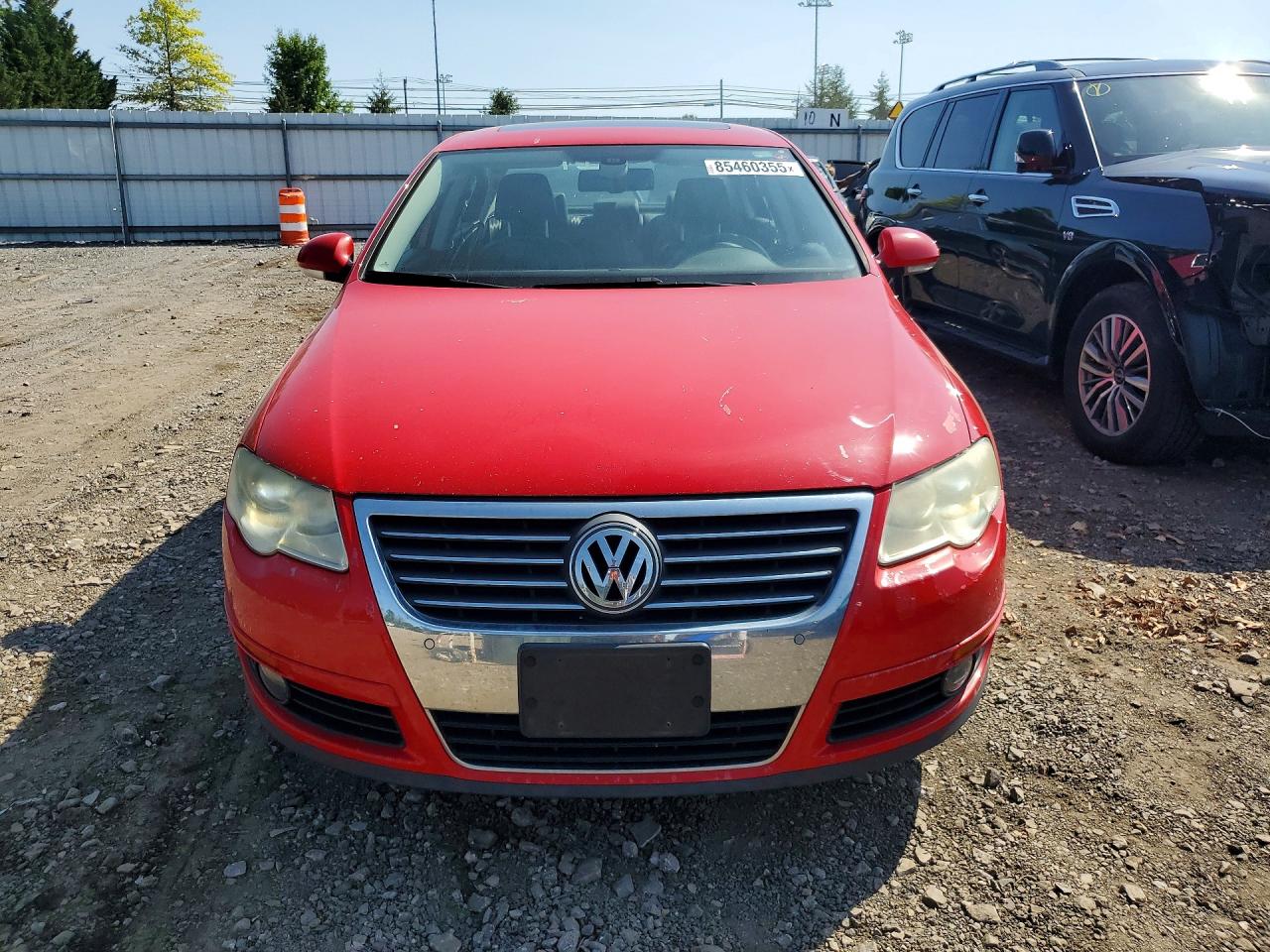 2008 Volkswagen Passat Vr6 4motion Red vin: WVWDU73C88P120698