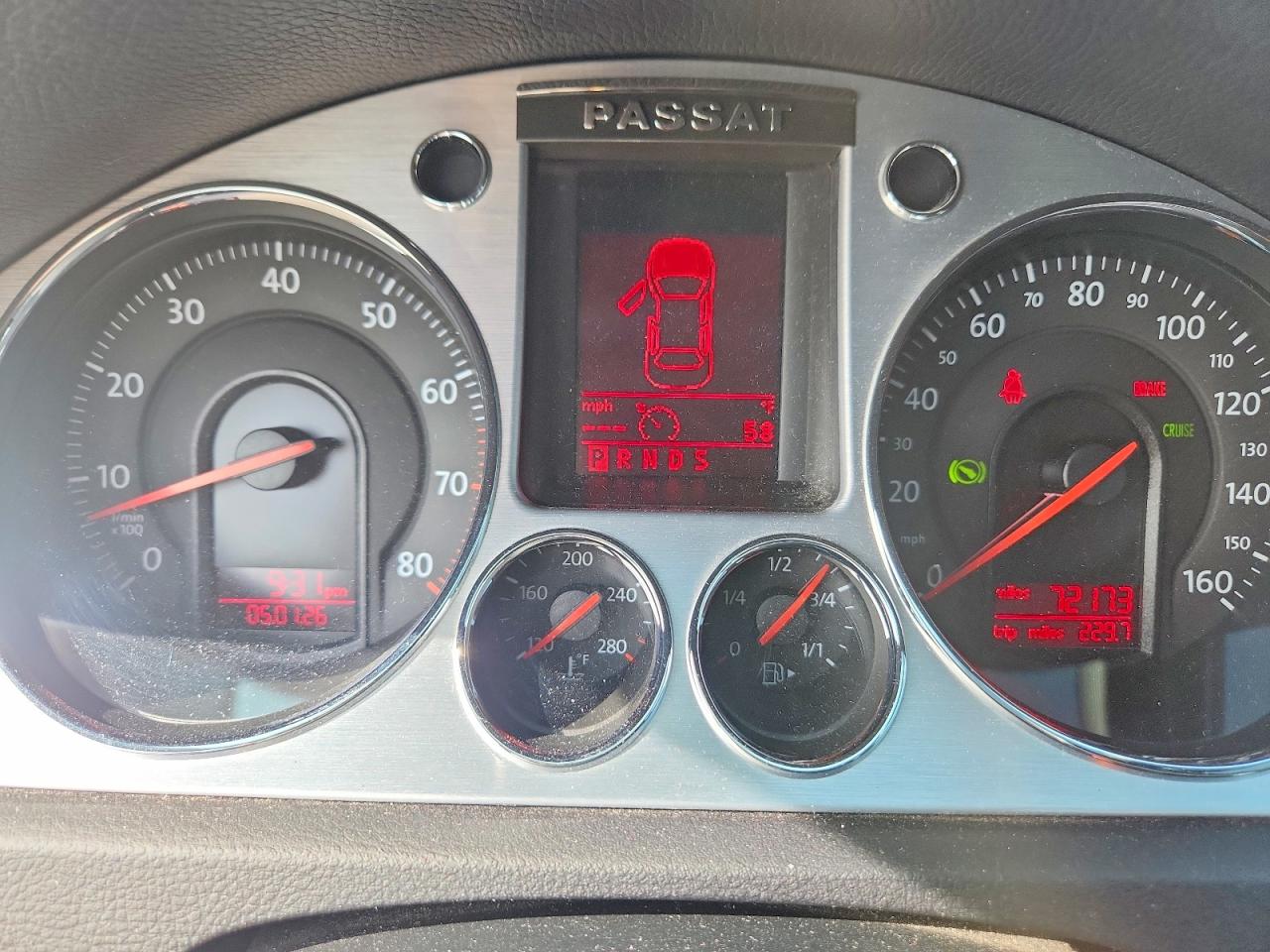 2007 Volkswagen Passat 3.6l 4motion Sport Red vin: WVWDU93C97P106545
