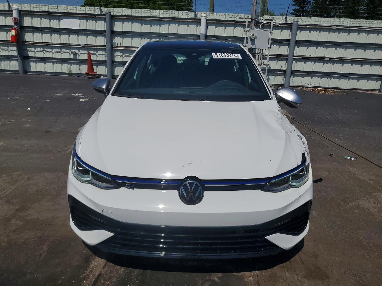 2024 Volkswagen Golf R White vin: WVWEB7CD4RW128405