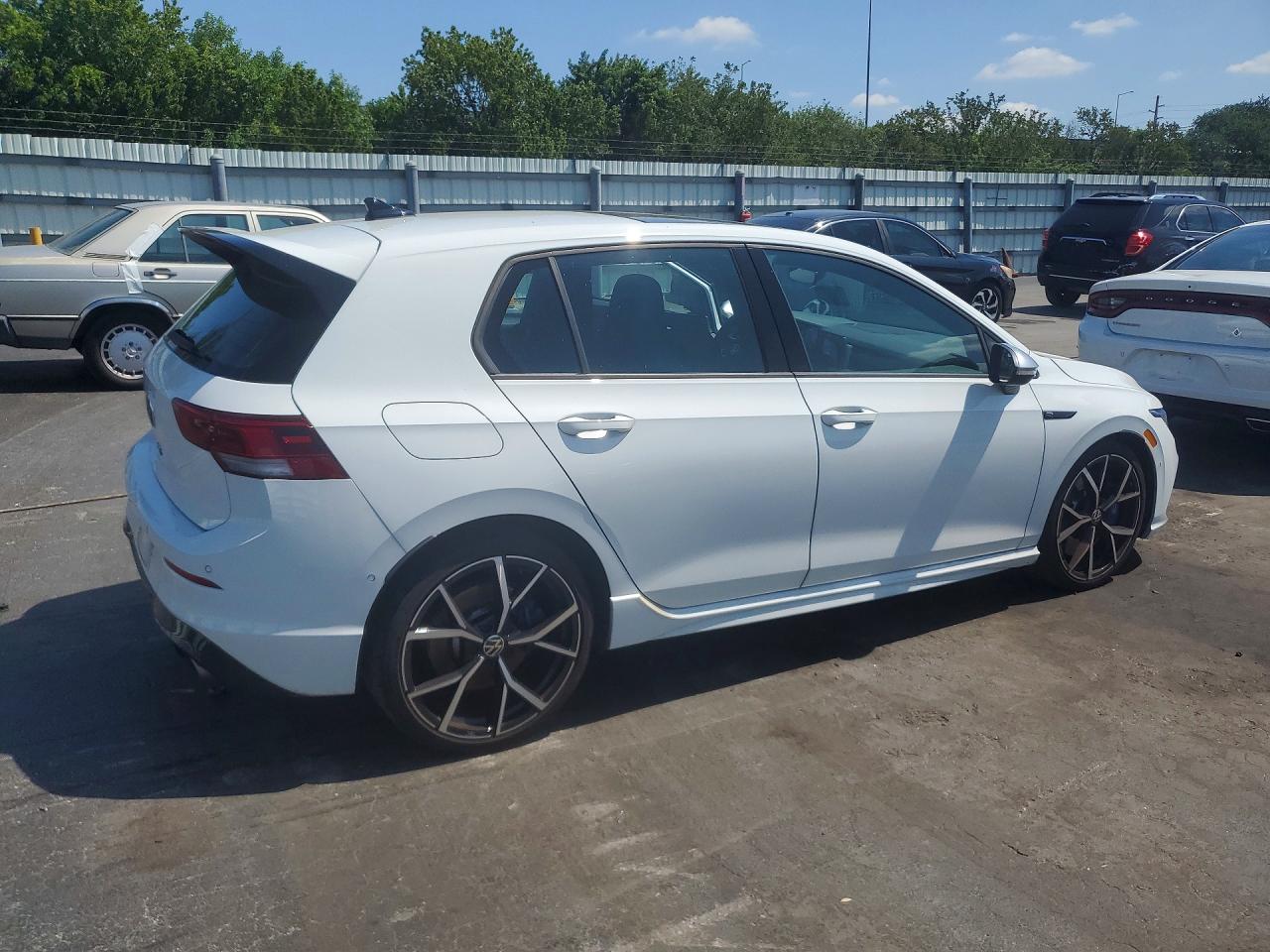 2024 Volkswagen Golf R White vin: WVWEB7CD4RW128405
