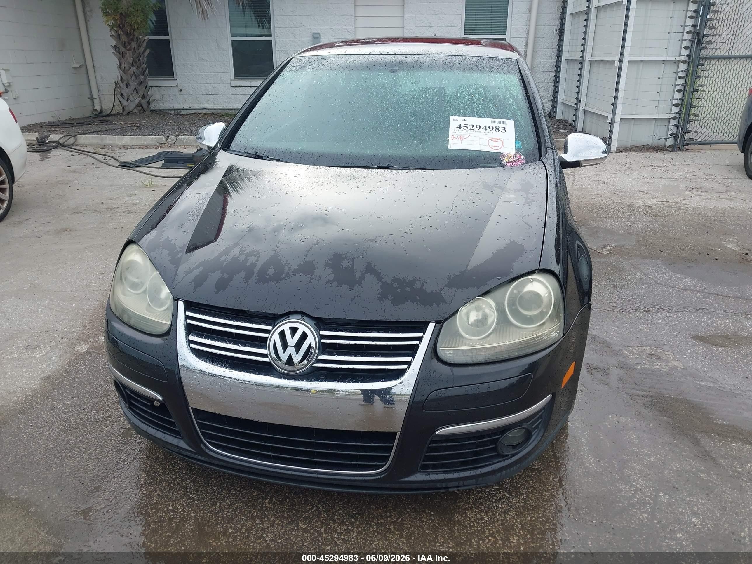 2008 Volkswagen Gti 2-door Black vin: WVWED71K58W311435