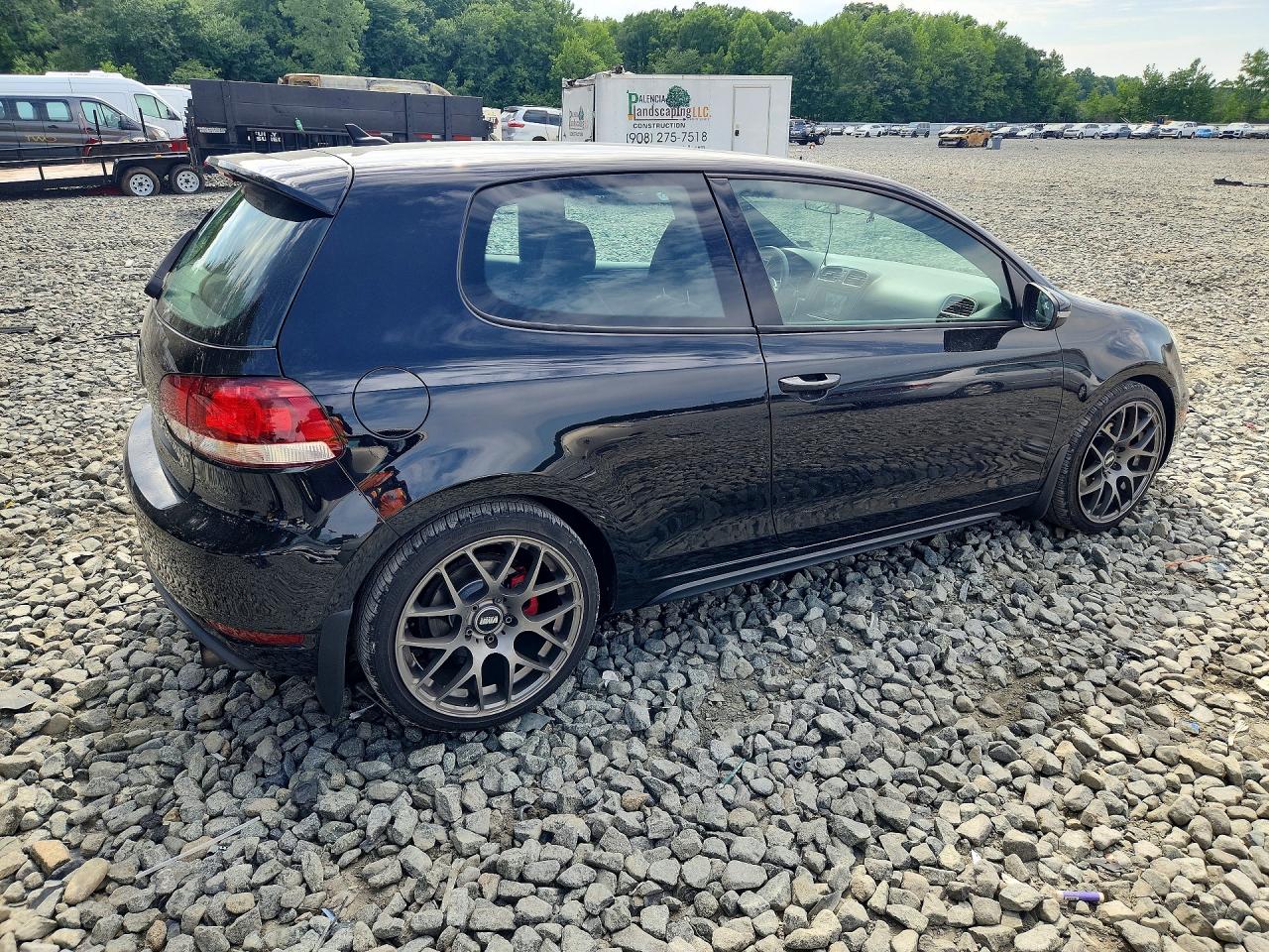 2011 Volkswagen Gti Black vin: WVWED7AJ1BW174878