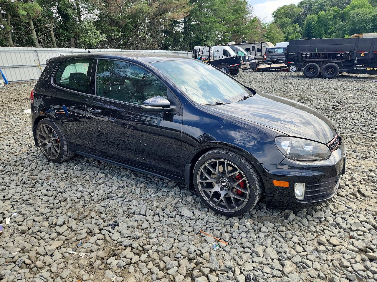 2011 Volkswagen Gti Black vin: WVWED7AJ1BW174878