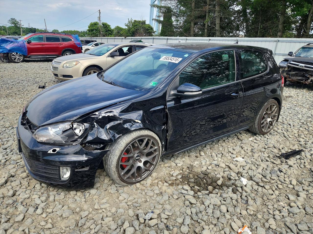 2011 Volkswagen Gti Black vin: WVWED7AJ1BW174878