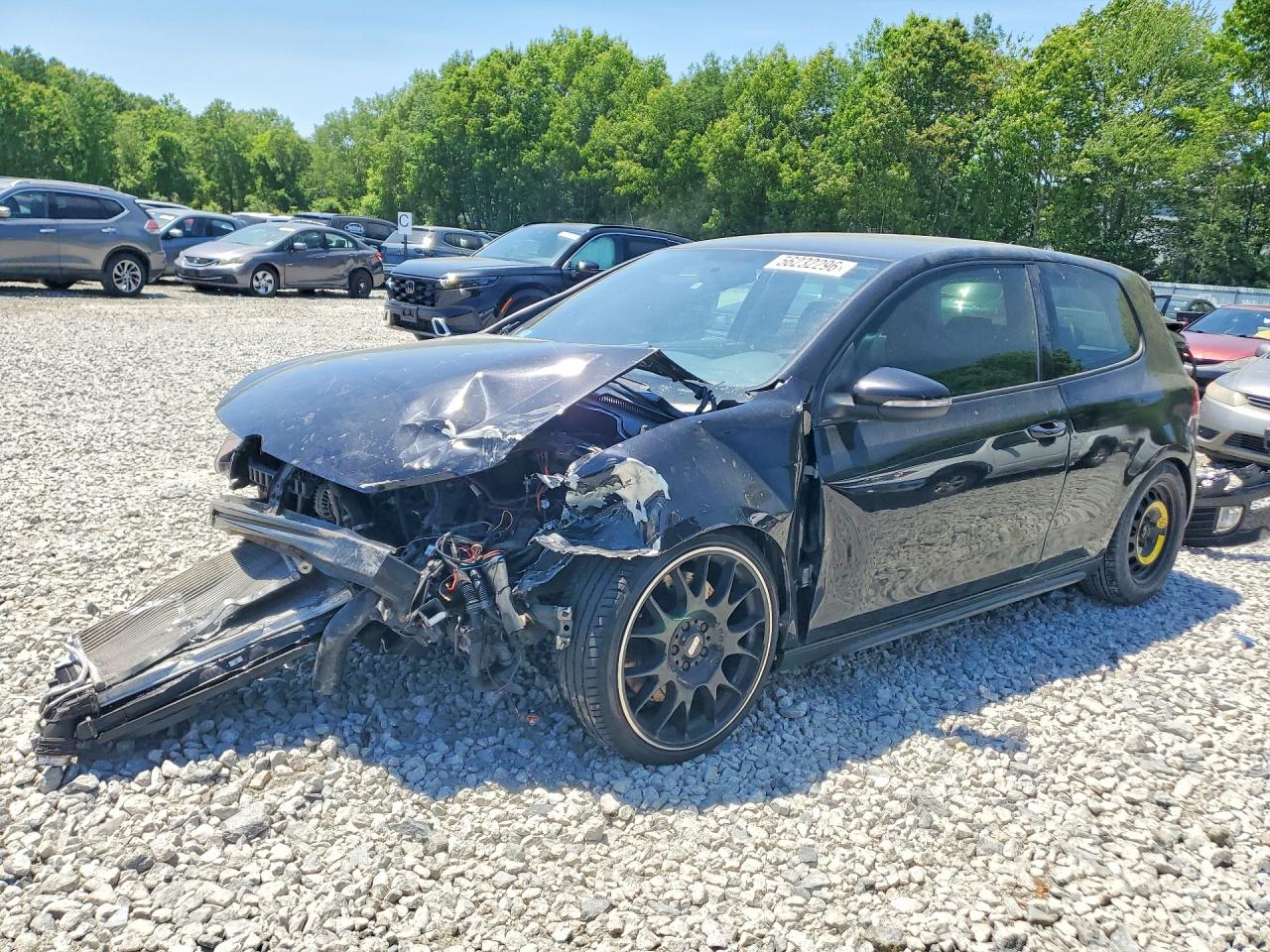 2010 Volkswagen Gti Black vin: WVWED7AJ2AW110945
