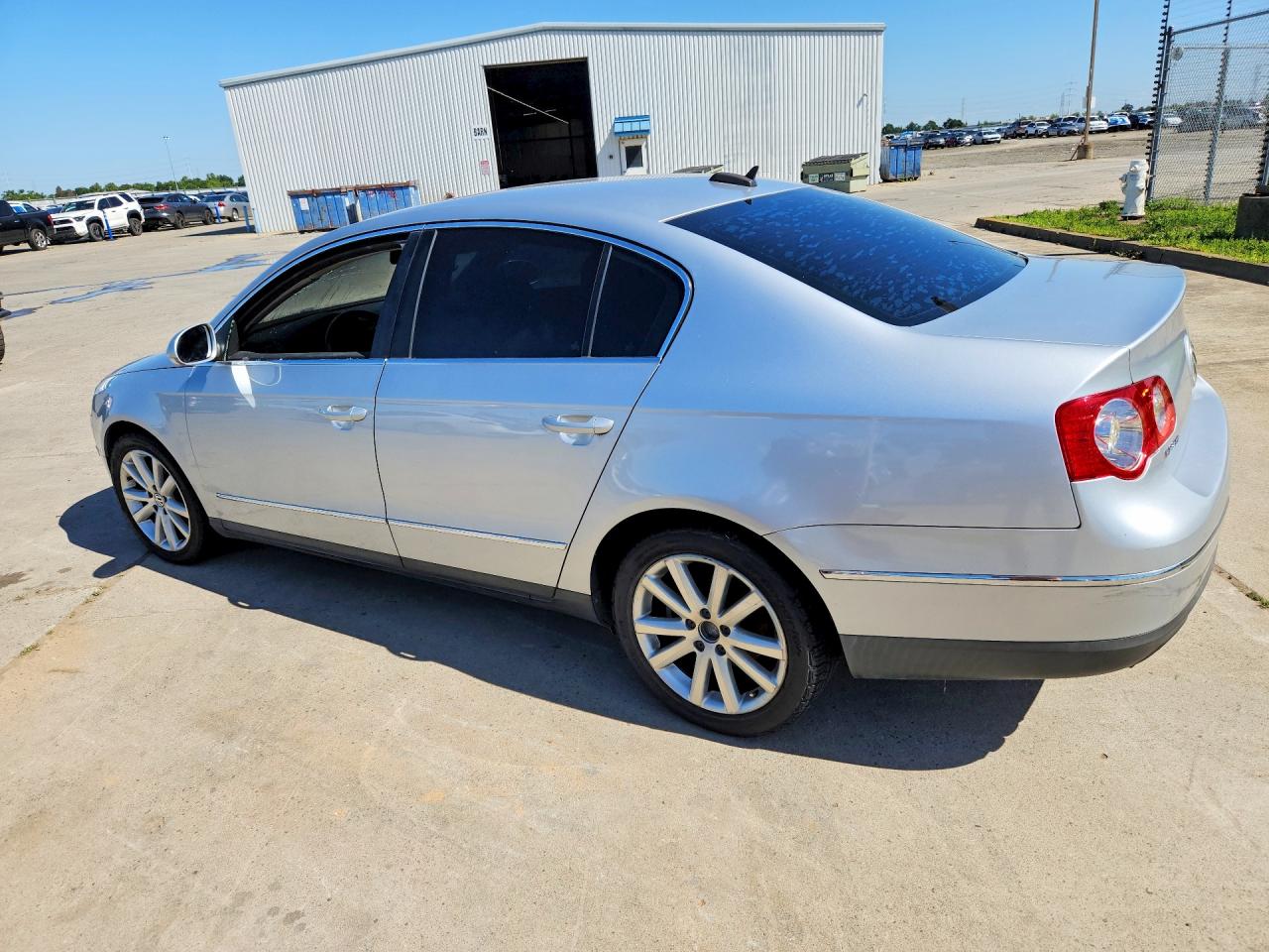 2006 Volkswagen Passat 2.0t Luxury Silver vin: WVWEK73C16P091486