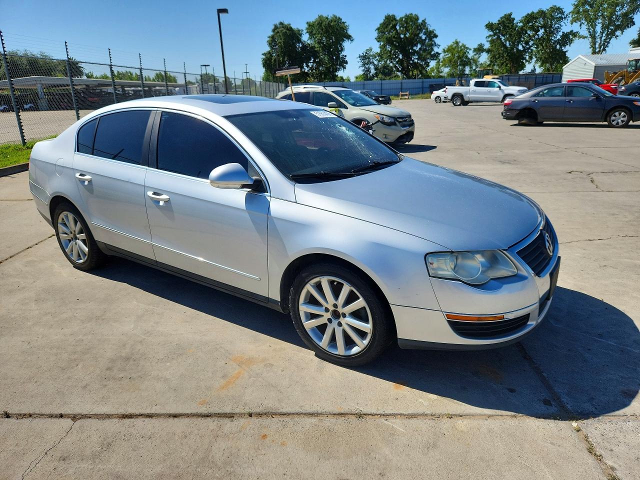 2006 Volkswagen Passat 2.0t Luxury Silver vin: WVWEK73C16P091486