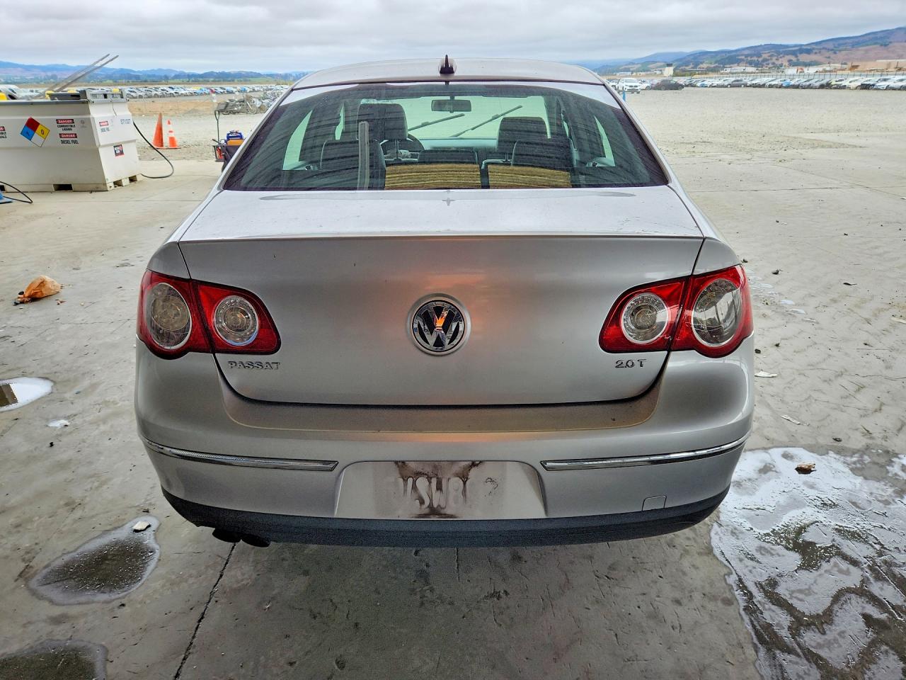 2006 Volkswagen Passat 2.0t Luxury Silver vin: WVWEK73C36P110037