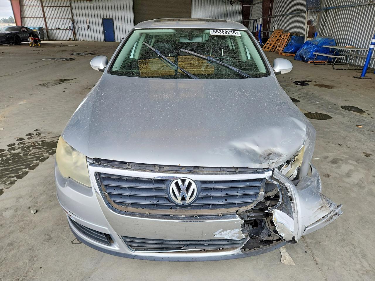 2006 Volkswagen Passat 2.0t Luxury Silver vin: WVWEK73C36P110037