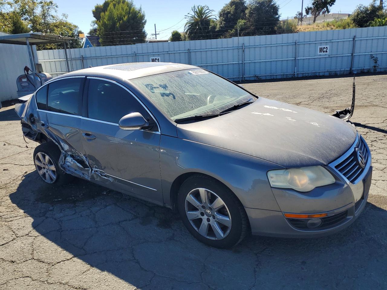 2007 Volkswagen Passat 2.0t Luxury Leather Gray vin: WVWEK73C37P056028