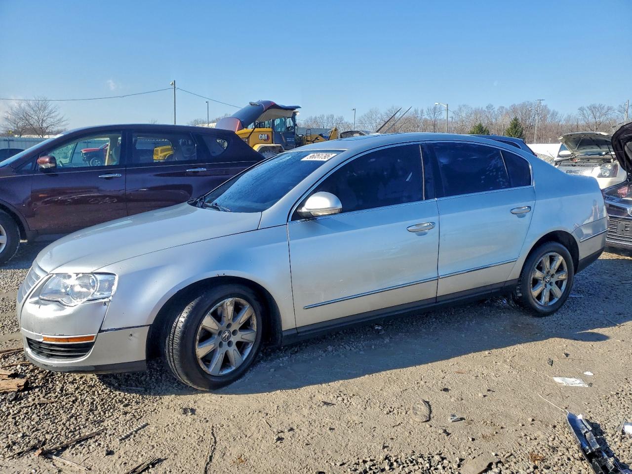 2006 Volkswagen Passat 2.0t Luxury Silver vin: WVWEK73C56P067370