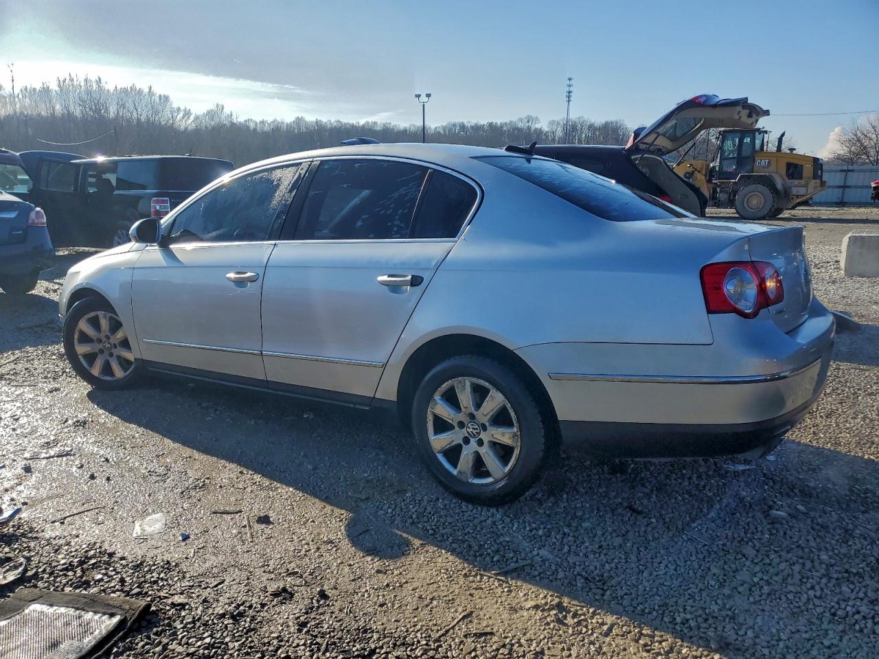 2006 Volkswagen Passat 2.0t Luxury Silver vin: WVWEK73C56P067370