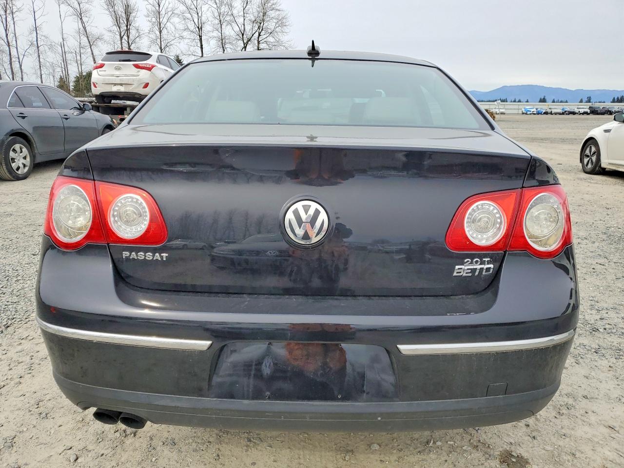 2006 Volkswagen Passat 2.0t Luxury Black vin: WVWEK73CX6P070149