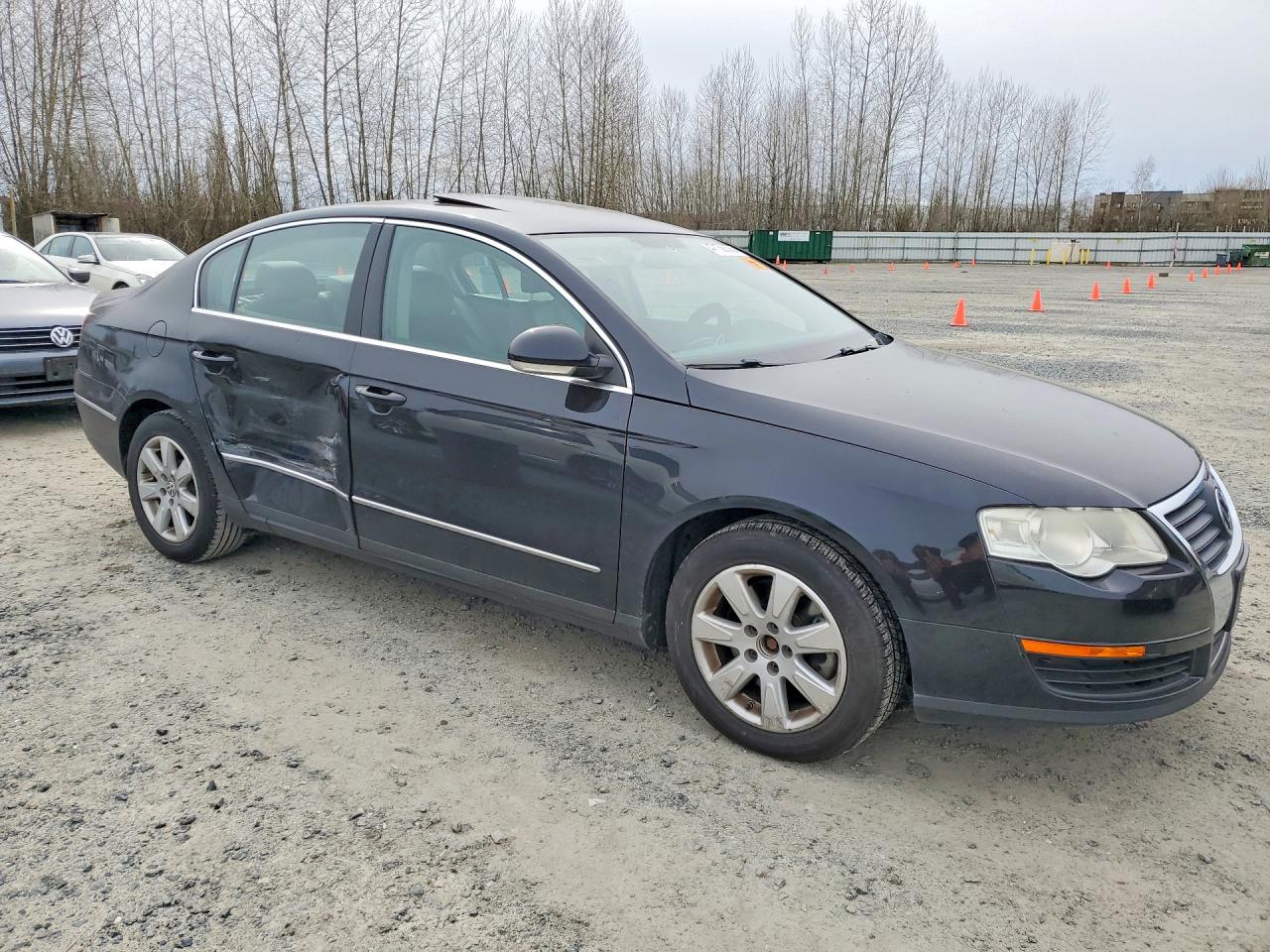 2006 Volkswagen Passat 2.0t Luxury Black vin: WVWEK73CX6P070149