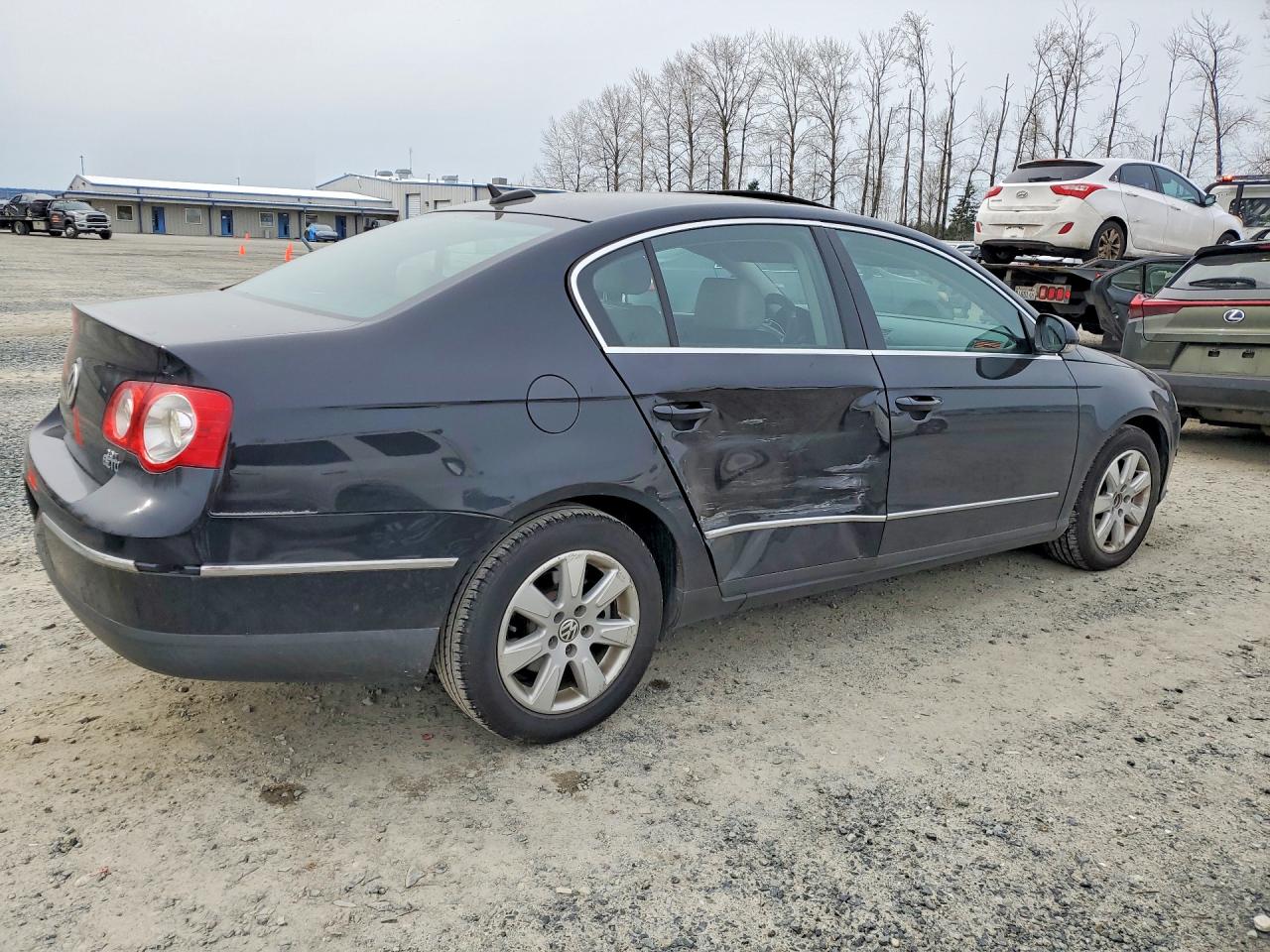 2006 Volkswagen Passat 2.0t Luxury Black vin: WVWEK73CX6P070149