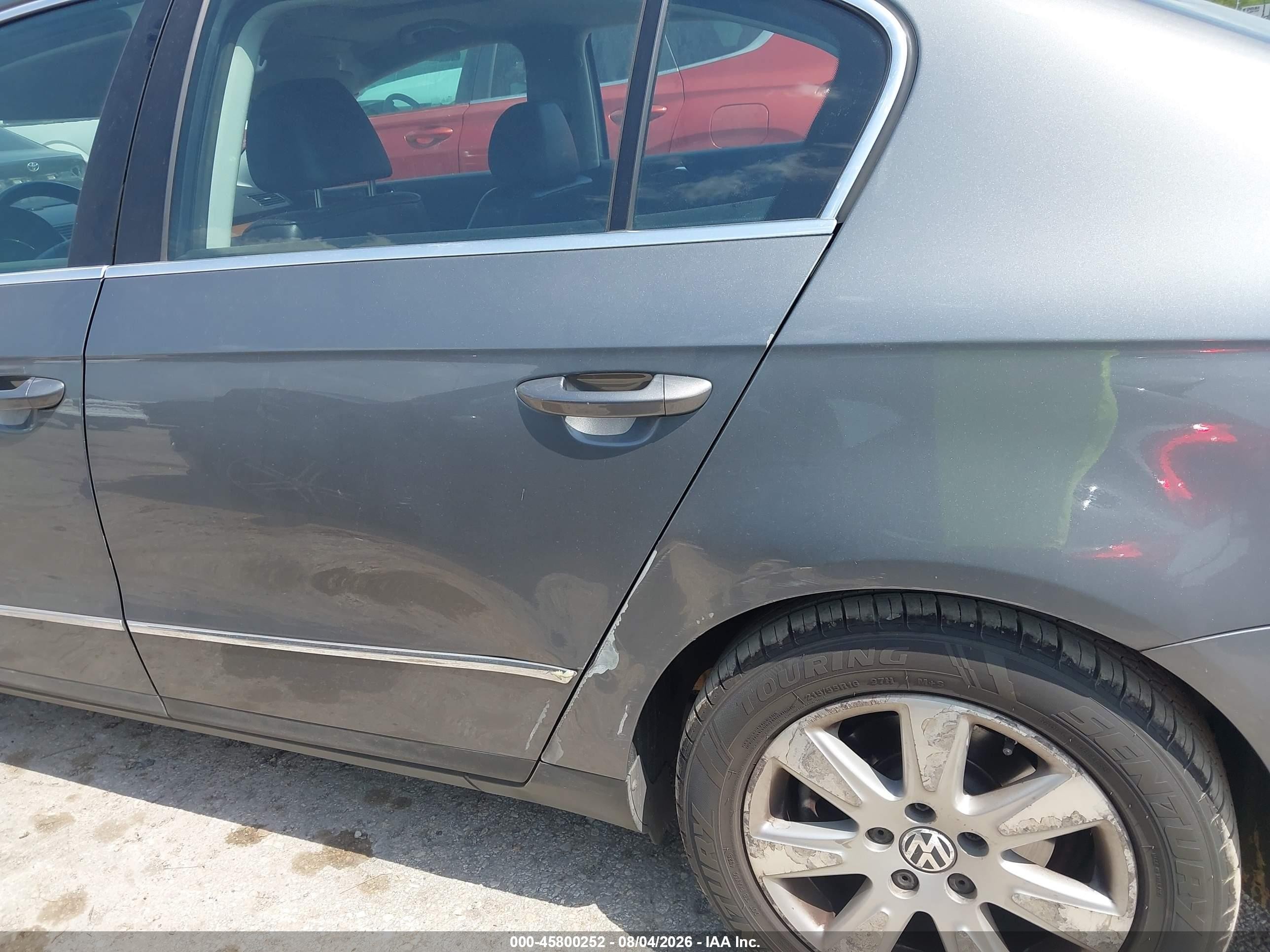 2007 Volkswagen Passat 2.0t Gray vin: WVWEK93C27P069073