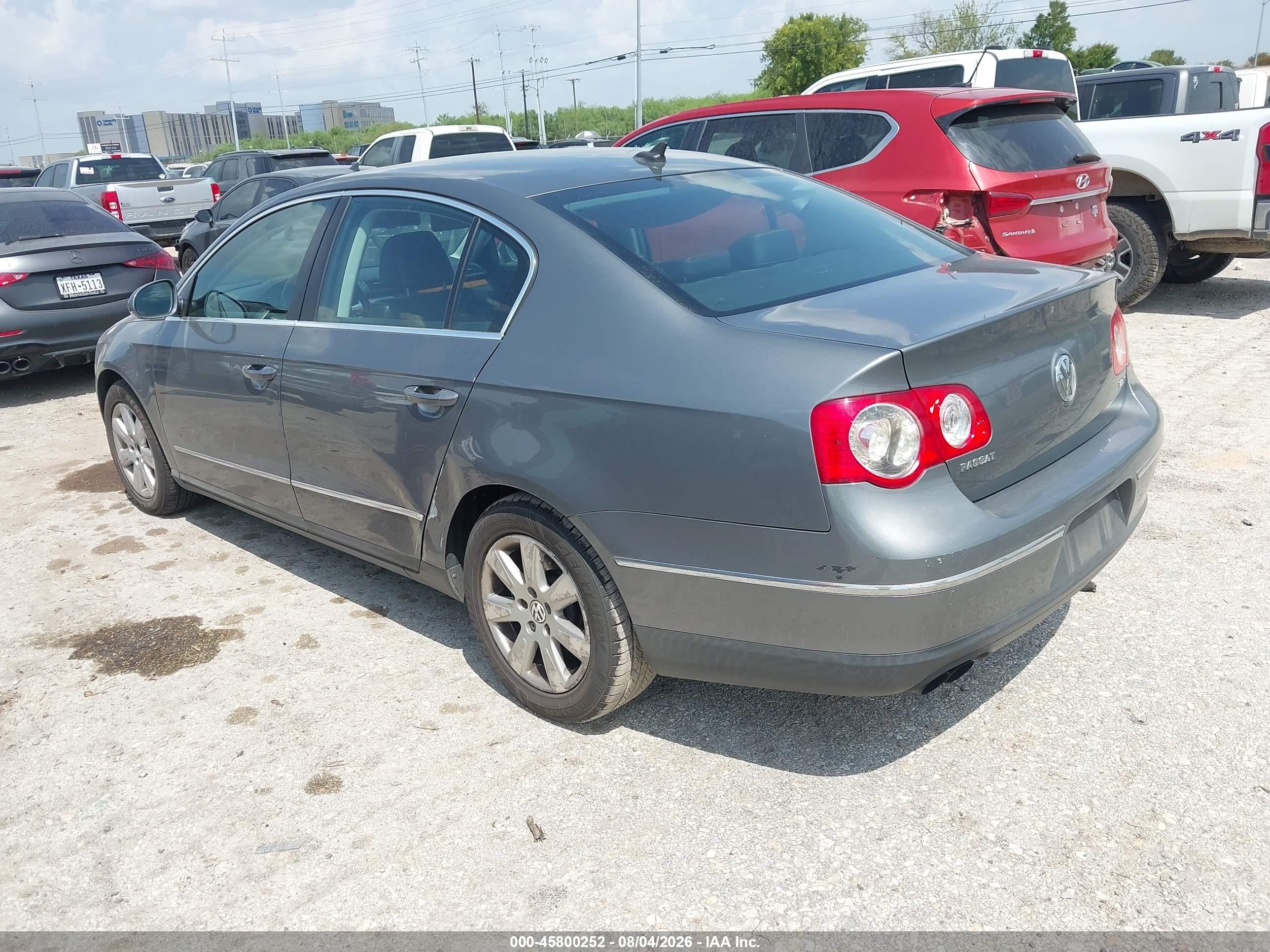2007 Volkswagen Passat 2.0t Gray vin: WVWEK93C27P069073