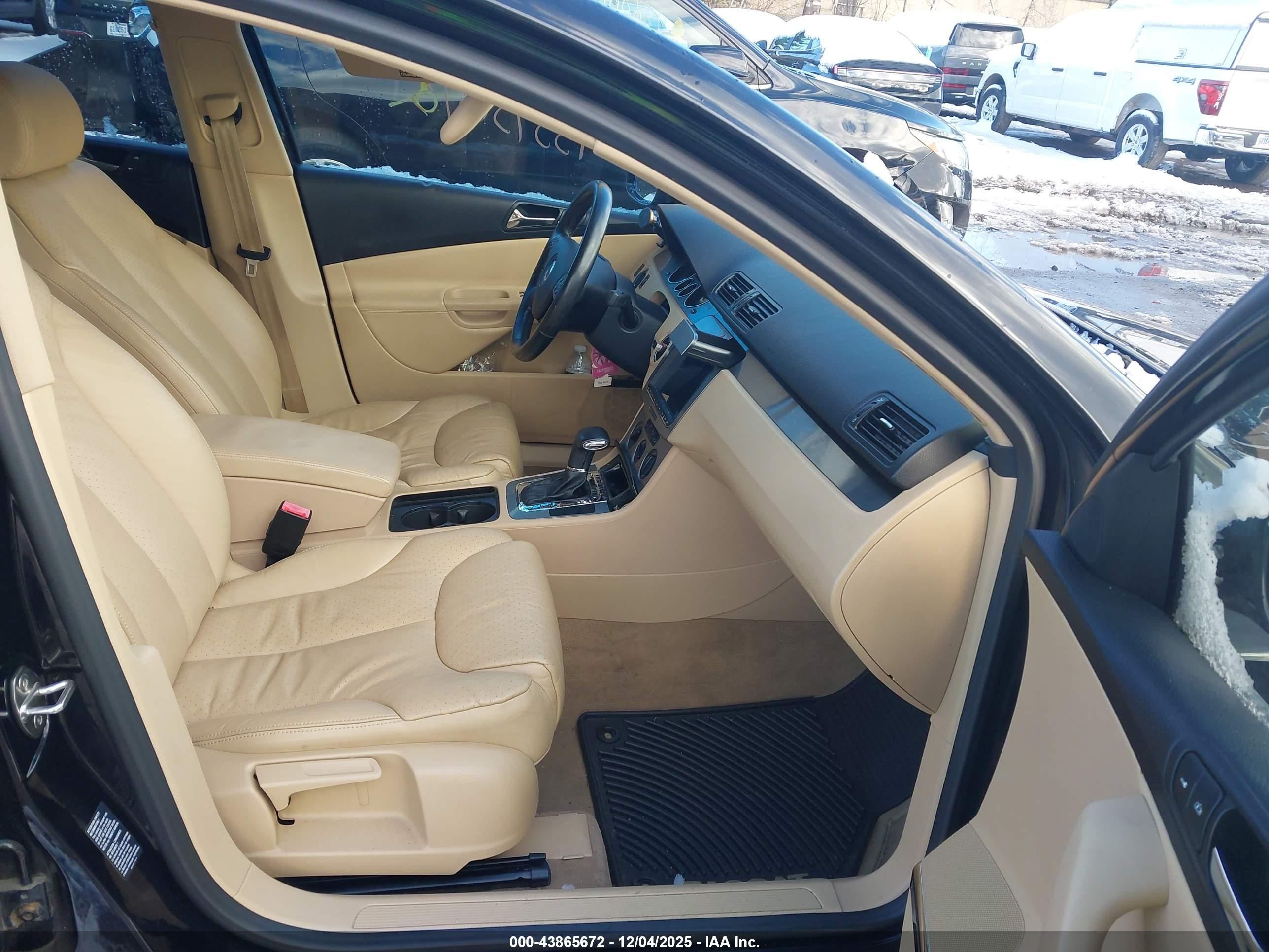 2006 Volkswagen Passat 2.0t Черный vin: WVWEK93CX6P015423