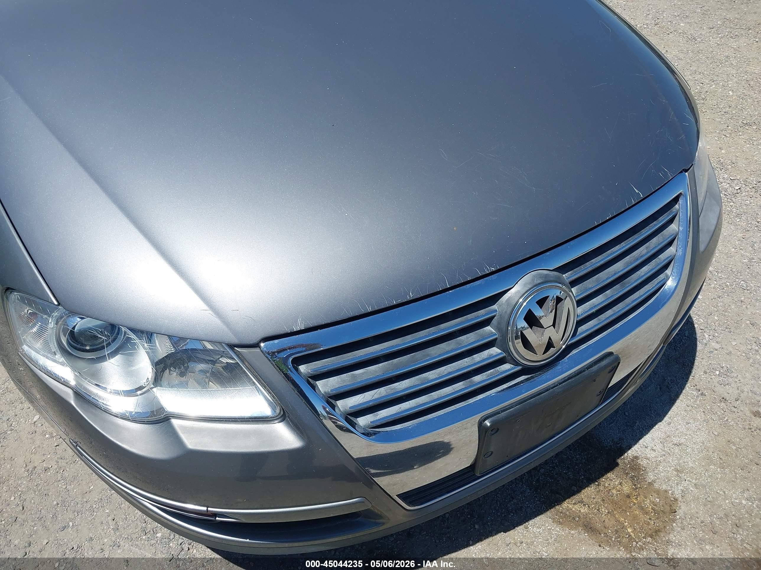 2006 Volkswagen Passat 3.6 Серый vin: WVWEU73C56P073244