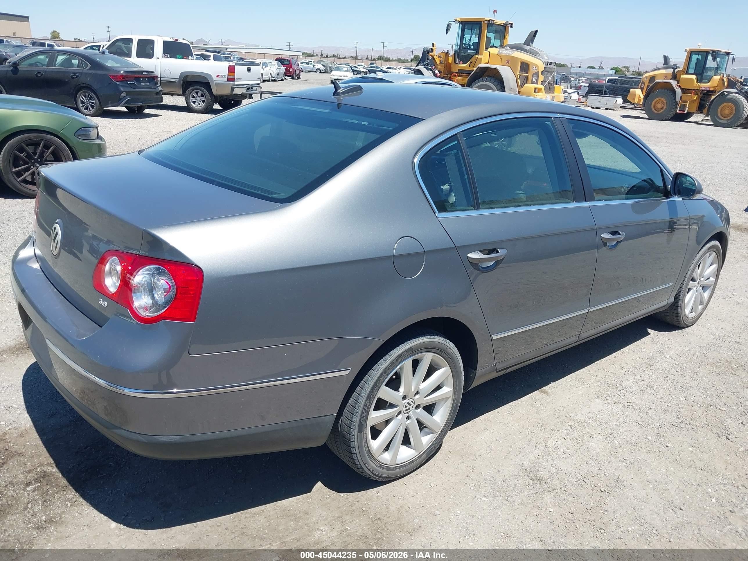 2006 Volkswagen Passat 3.6 Серый vin: WVWEU73C56P073244