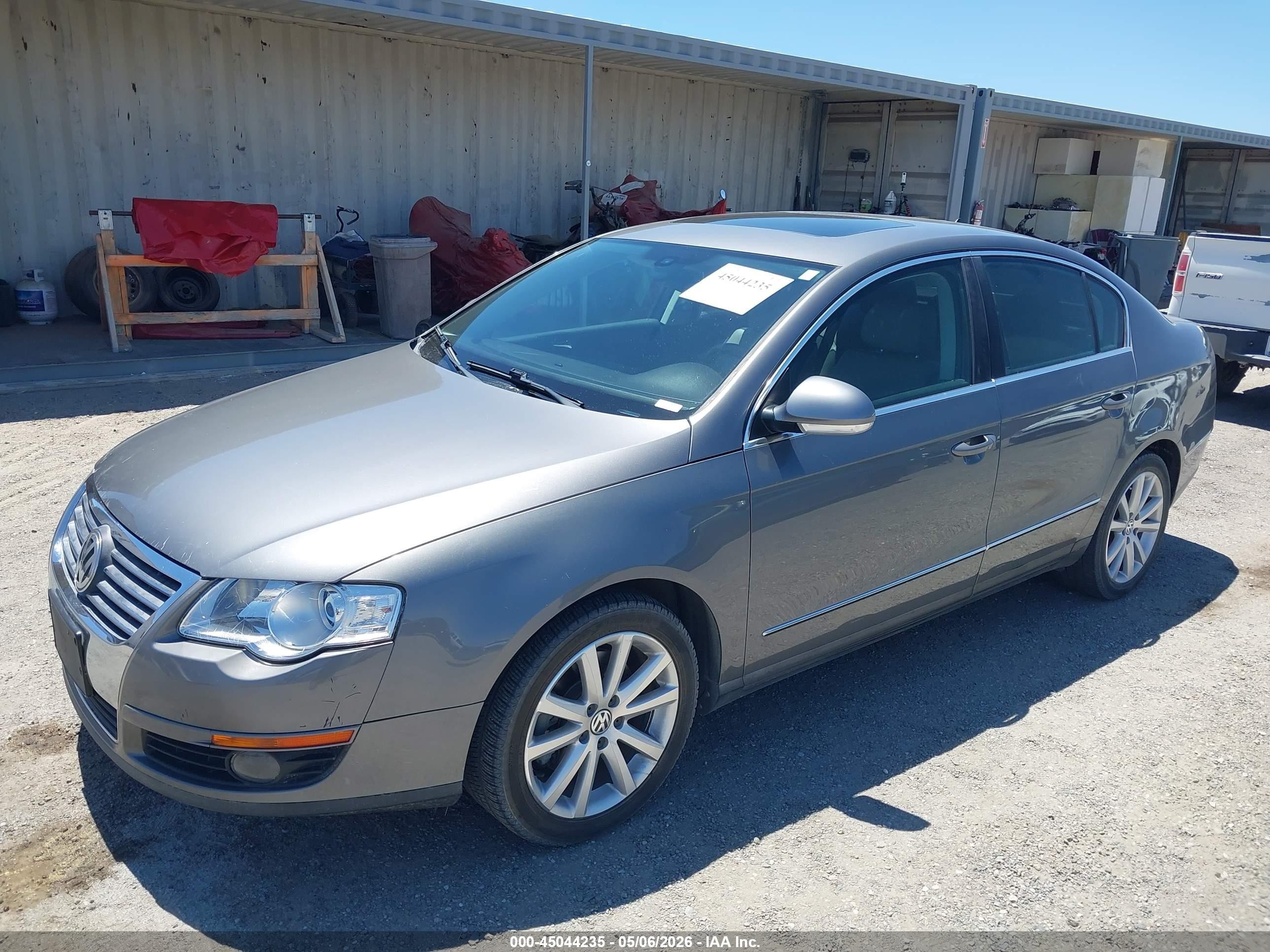 2006 Volkswagen Passat 3.6 Серый vin: WVWEU73C56P073244