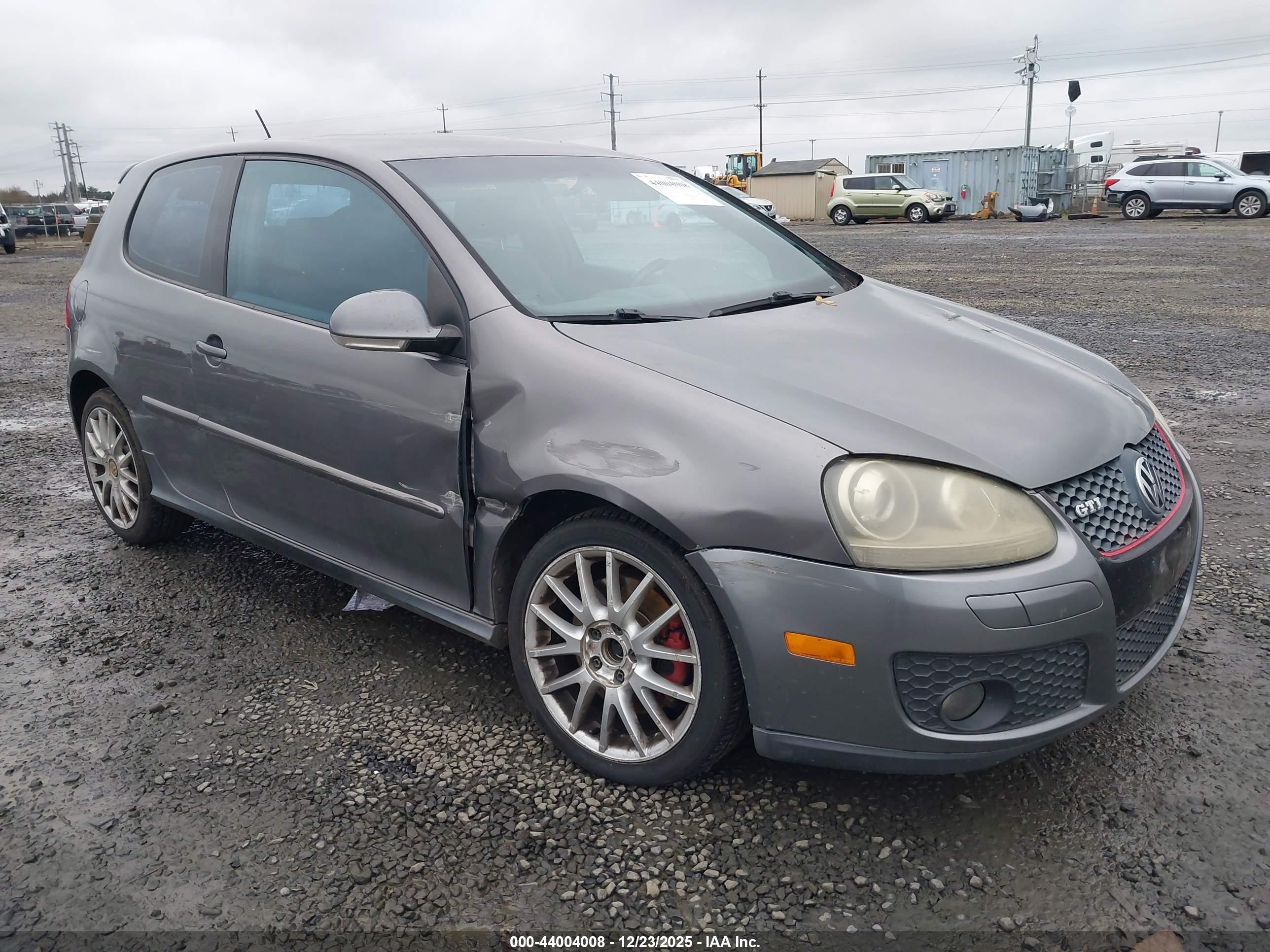 2006 Volkswagen Gti 2-door Silver vin: WVWEV71K06W088182