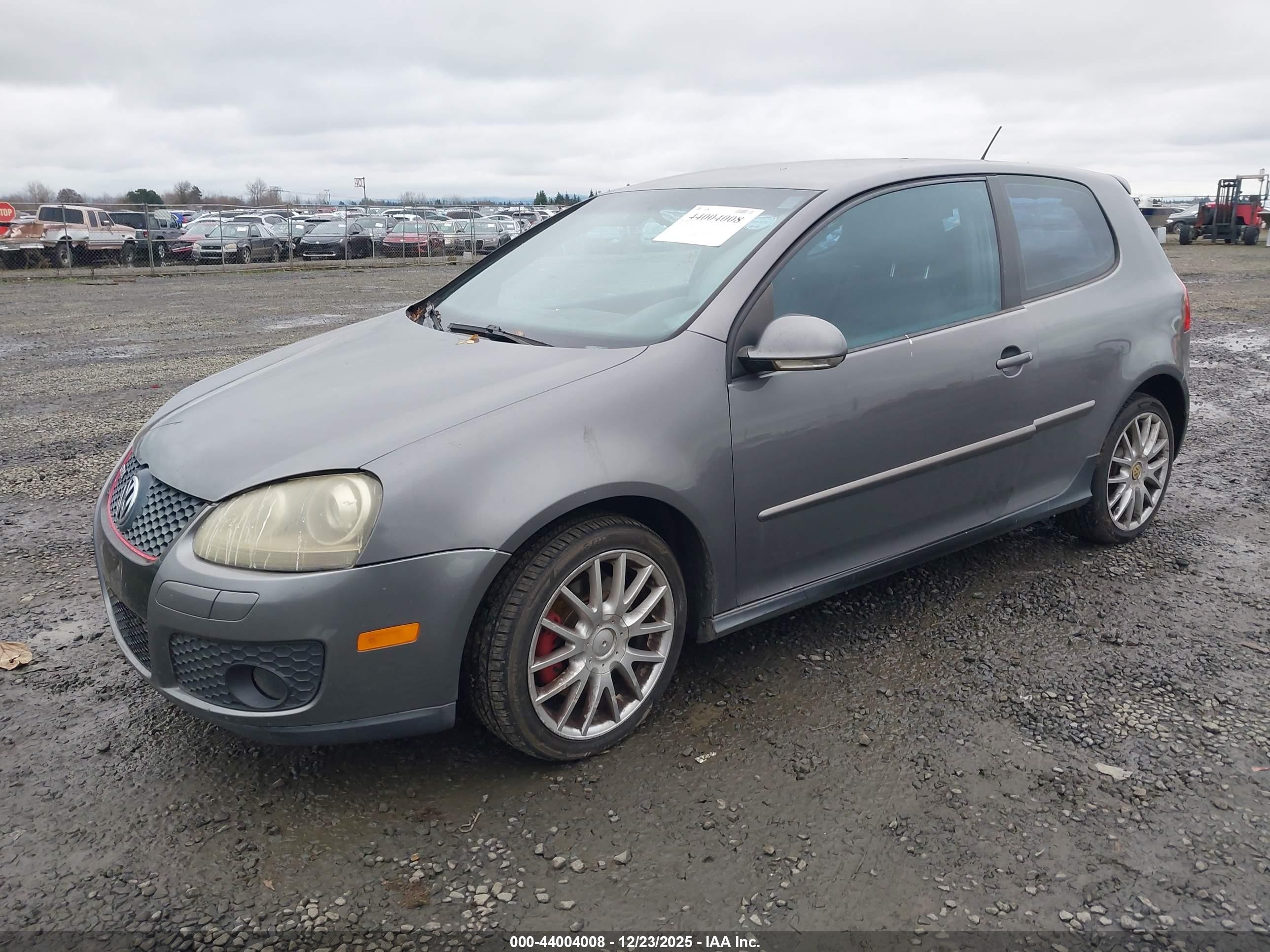 2006 Volkswagen Gti 2-door Silver vin: WVWEV71K06W088182