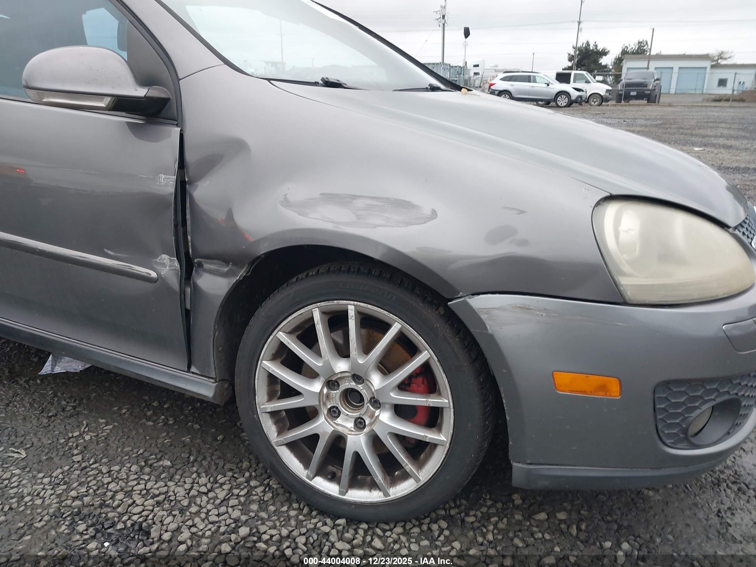2006 Volkswagen Gti 2-door Silver vin: WVWEV71K06W088182