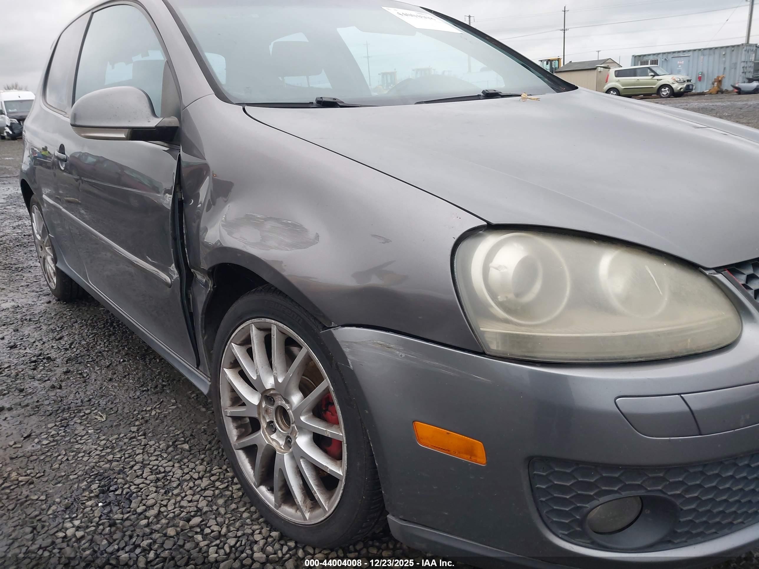 2006 Volkswagen Gti 2-door Silver vin: WVWEV71K06W088182