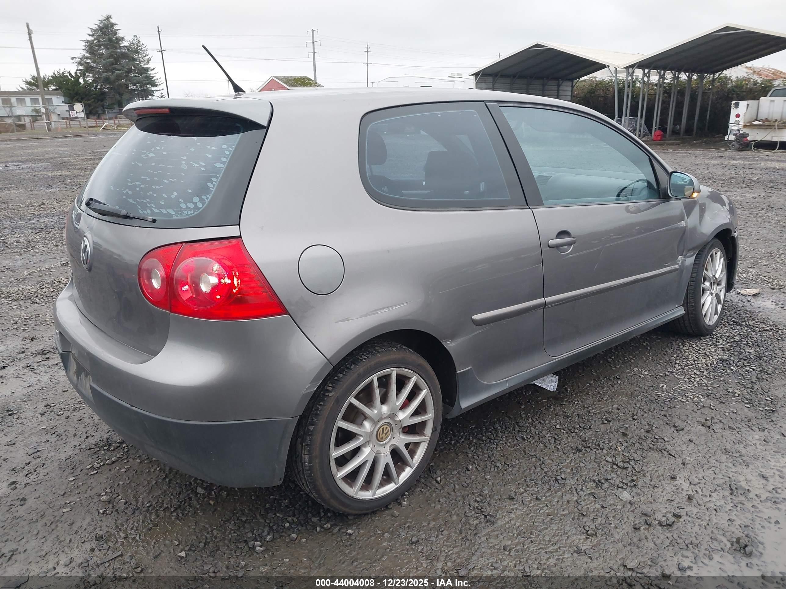 2006 Volkswagen Gti 2-door Silver vin: WVWEV71K06W088182