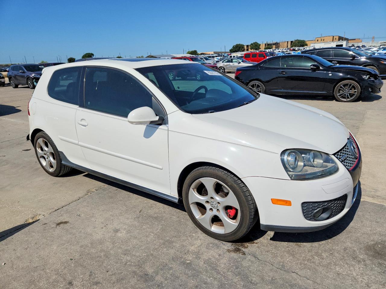 2008 Volkswagen Gti White vin: WVWEV71K08W054312