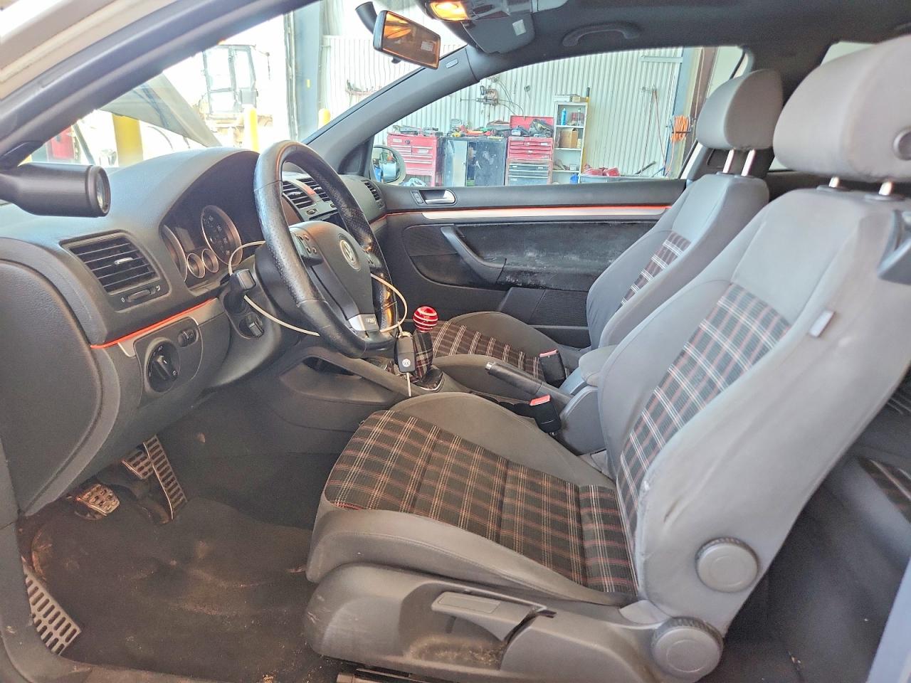 2006 Volkswagen New Gti White vin: WVWEV71K36W099631