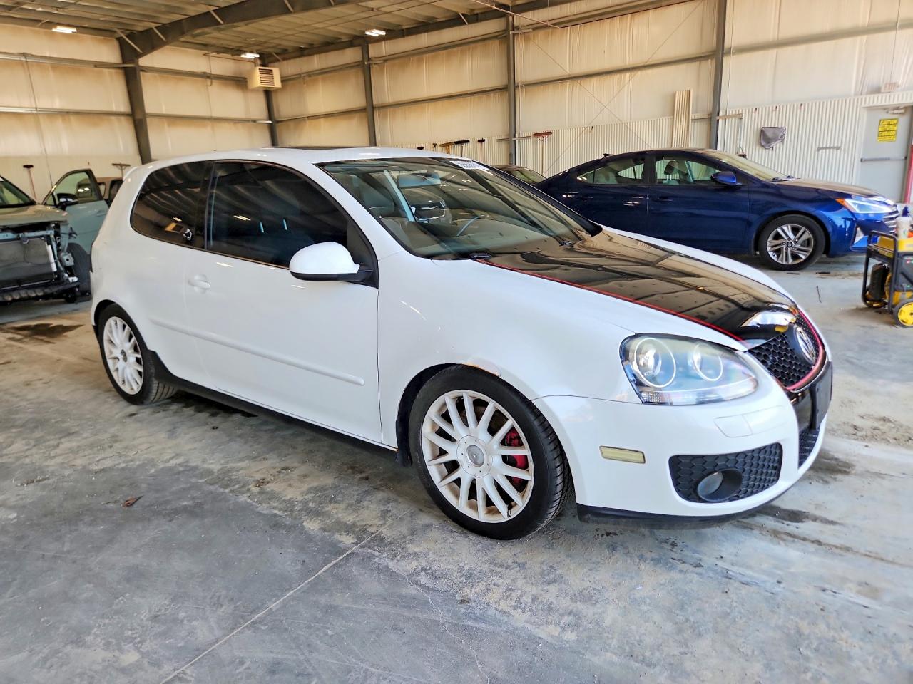 2006 Volkswagen New Gti White vin: WVWEV71K36W099631