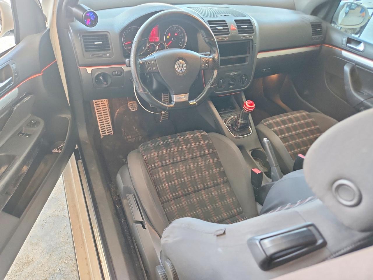 2006 Volkswagen New Gti White vin: WVWEV71K36W099631