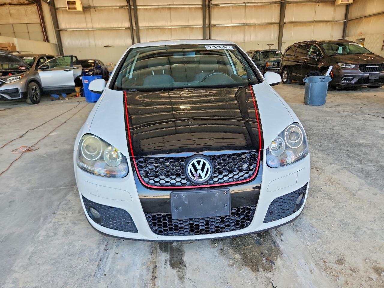 2006 Volkswagen New Gti White vin: WVWEV71K36W099631