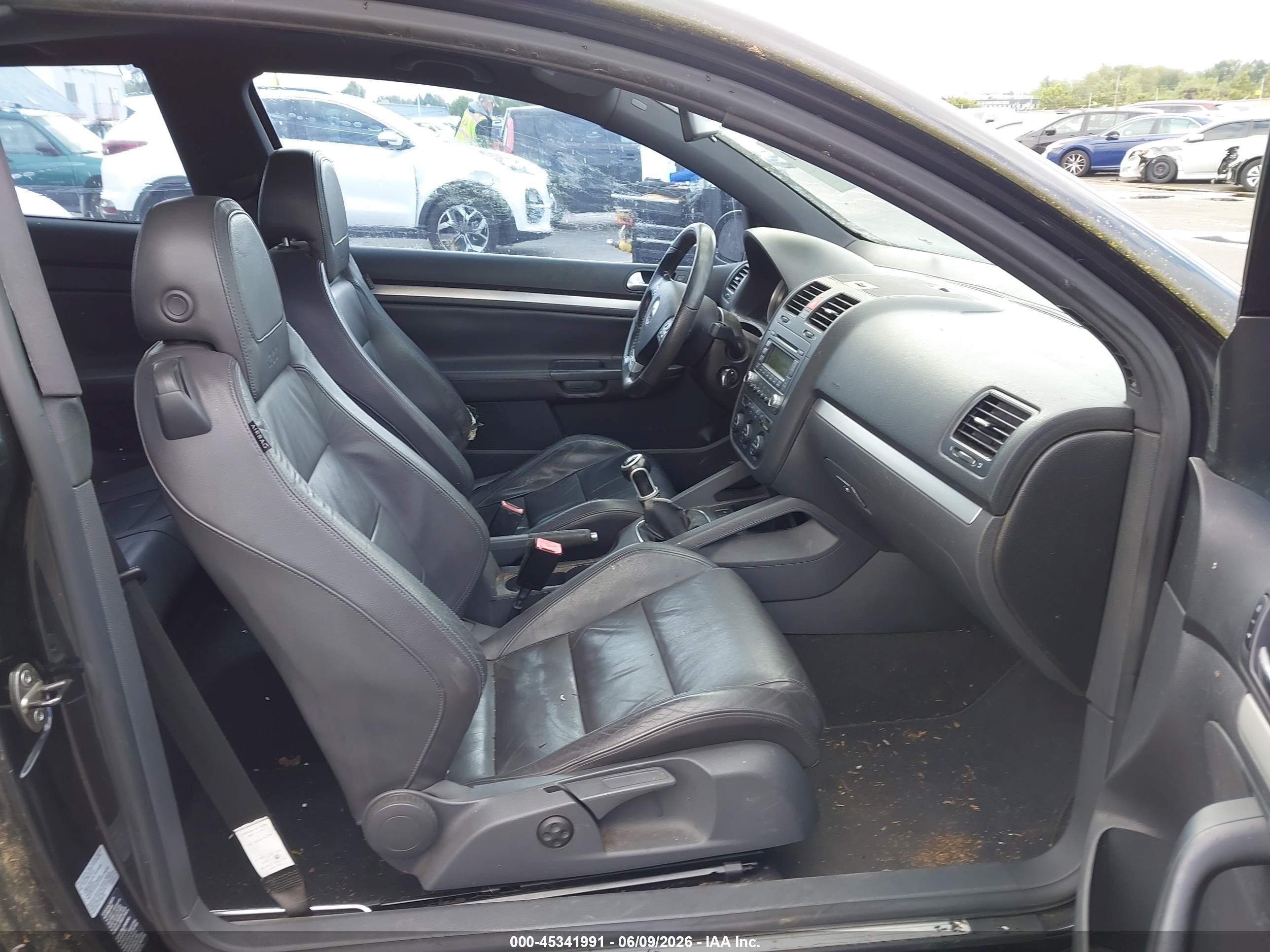 2006 Volkswagen Gti 2-door Black vin: WVWEV71K36W102494