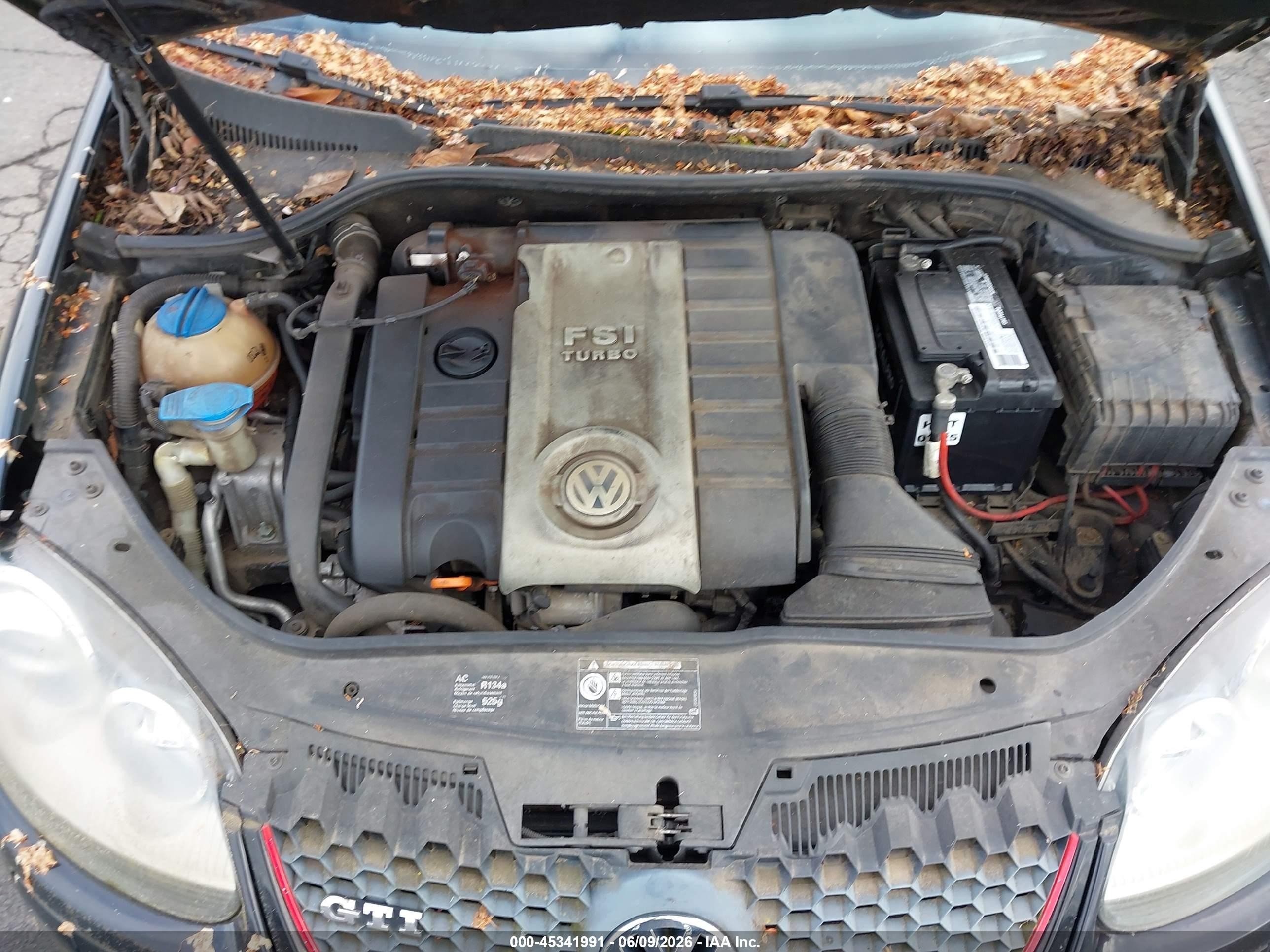 2006 Volkswagen Gti 2-door Black vin: WVWEV71K36W102494