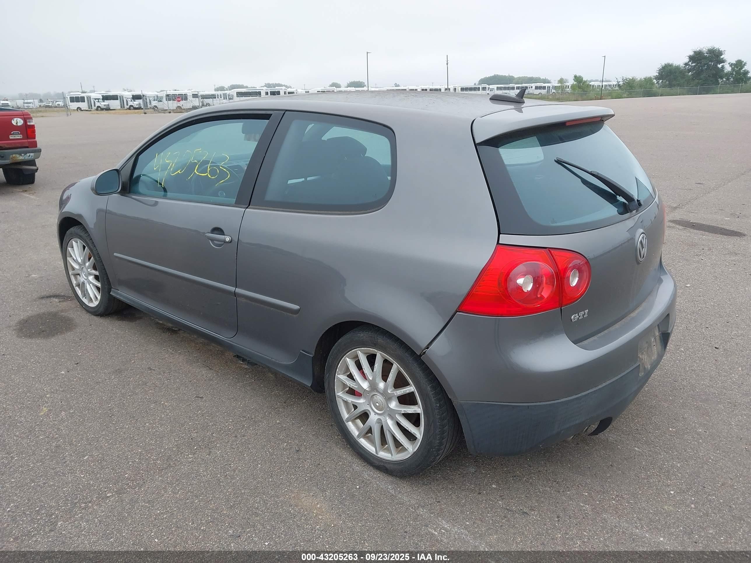 2006 Volkswagen Gti 2-door Gray vin: WVWEV71K36W136743